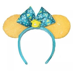 Disney Parks Epcot Saluti Limoncello Italy Minnie Mouse Ears Headband Lemon